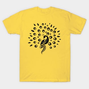 peacock art T-Shirt